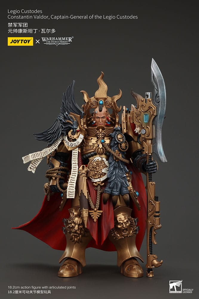 Warhammer The Horus Heresy Actionfigur Legio Custodes Constantin Valdor Captain General of the Legio Custodes 25 cm