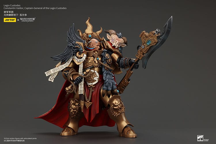 Warhammer The Horus Heresy Actionfigur Legio Custodes Constantin Valdor Captain General of the Legio Custodes 25 cm