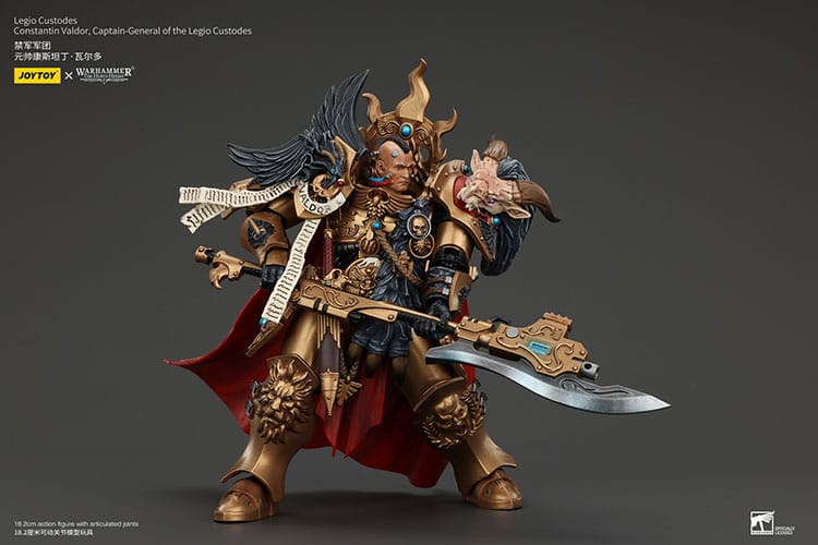 Warhammer The Horus Heresy Actionfigur Legio Custodes Constantin Valdor Captain General of the Legio Custodes 25 cm