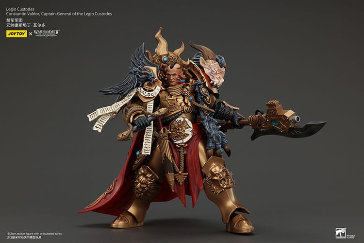 Warhammer The Horus Heresy Actionfigur Legio Custodes Constantin Valdor Captain General of the Legio Custodes 25 cm