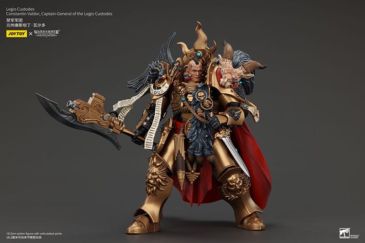 Warhammer The Horus Heresy Actionfigur Legio Custodes Constantin Valdor Captain General of the Legio Custodes 25 cm