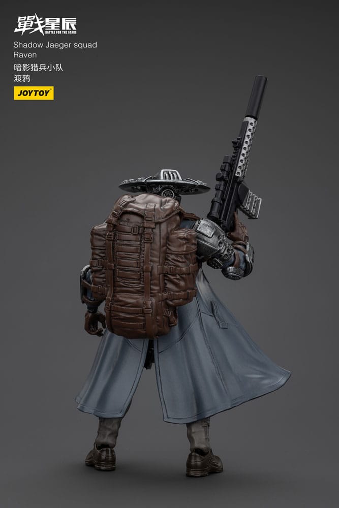 Battle For the Stars Actionfigure Shadow Jaeger Squad Raven 16 cm