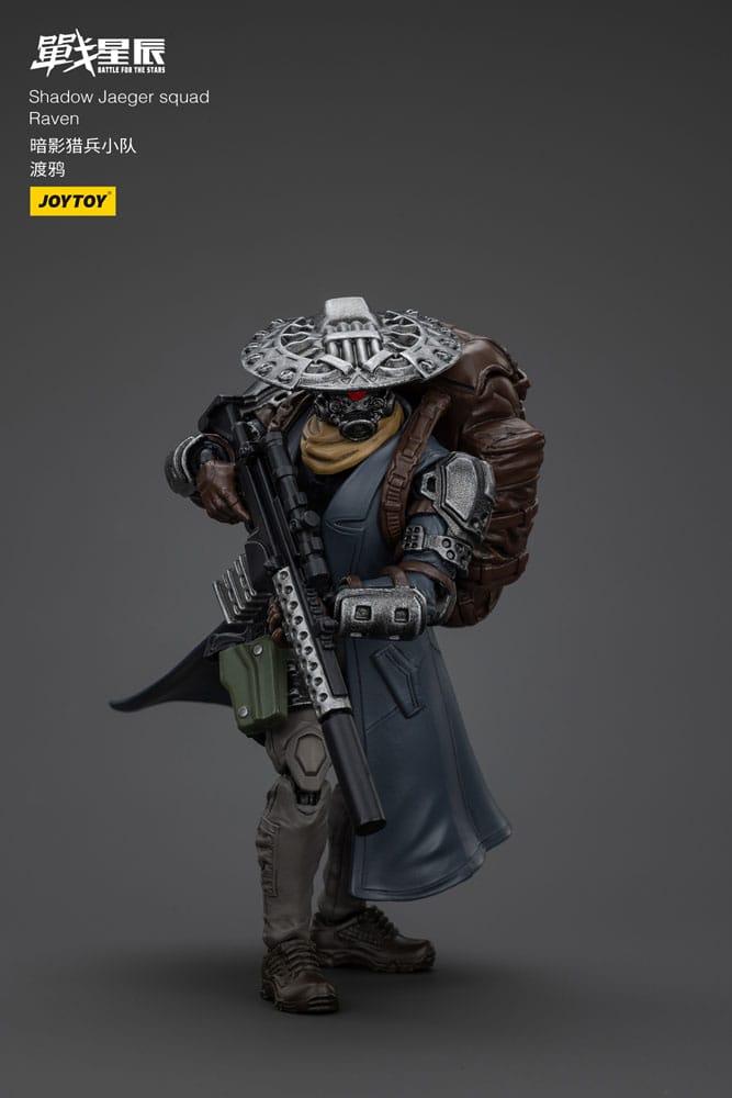 Battle For the Stars Actionfigure Shadow Jaeger Squad Raven 16 cm