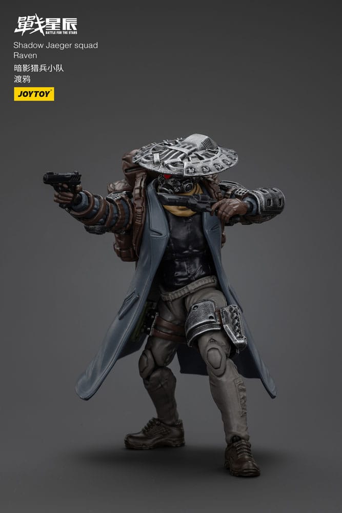 Battle For the Stars Actionfigure Shadow Jaeger Squad Raven 16 cm