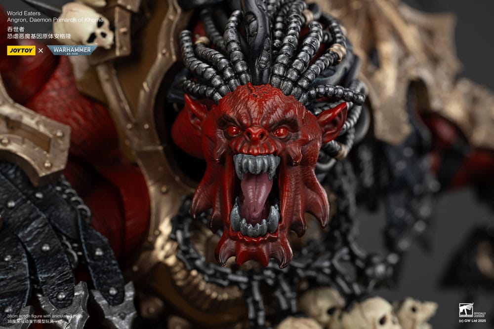Warhammer 40k Actionfigur World Eaters Angron Daemon Primarch of Khorne 48 cm