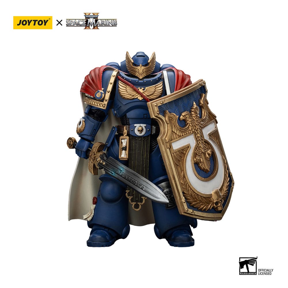 Warhammer 40k Action Figure Ultramarines Victrix Honor Guardwith Storm Shield And Power Sword 20 cm