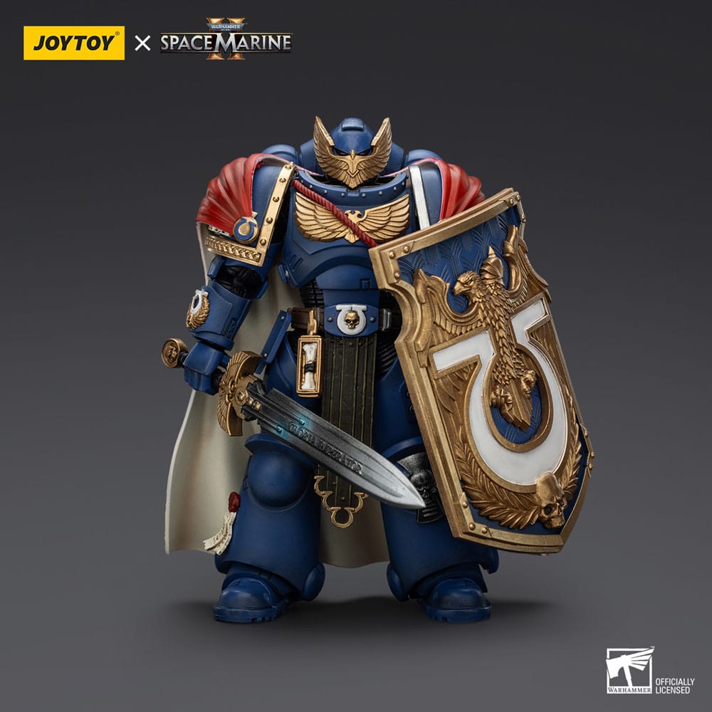Warhammer 40k Action Figure Ultramarines Victrix Honor Guardwith Storm Shield And Power Sword 20 cm