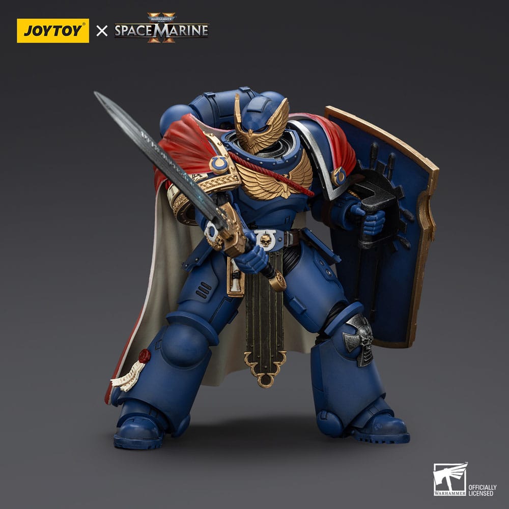 Warhammer 40k Action Figure Ultramarines Victrix Honor Guardwith Storm Shield And Power Sword 20 cm