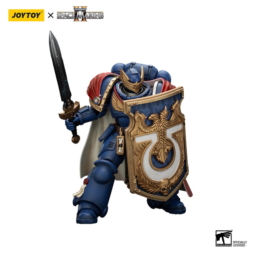 Warhammer 40k Action Figure Ultramarines Victrix Honor Guardwith Storm Shield And Power Sword 20 cm