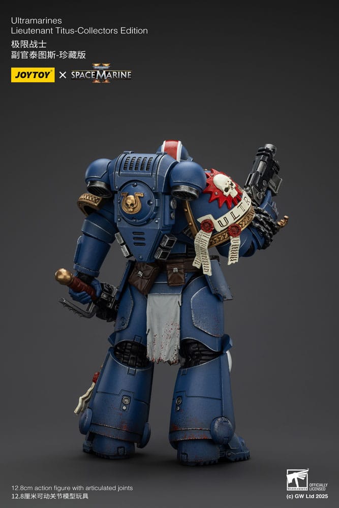 Warhammer 40,000: Space Marine 2 Action Figure Ultramarines Lieutenant Titus Collectors Edition 13 cm