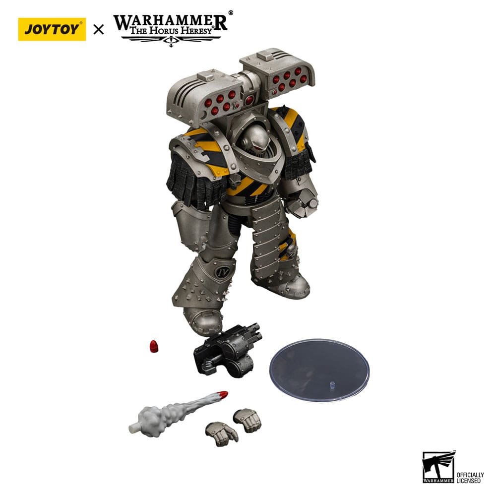 Warhammer The Horus Heresy Action Figure 1/18 lron Warriors Tyrant Siege Terminator with Rocket Launcher 14 cm