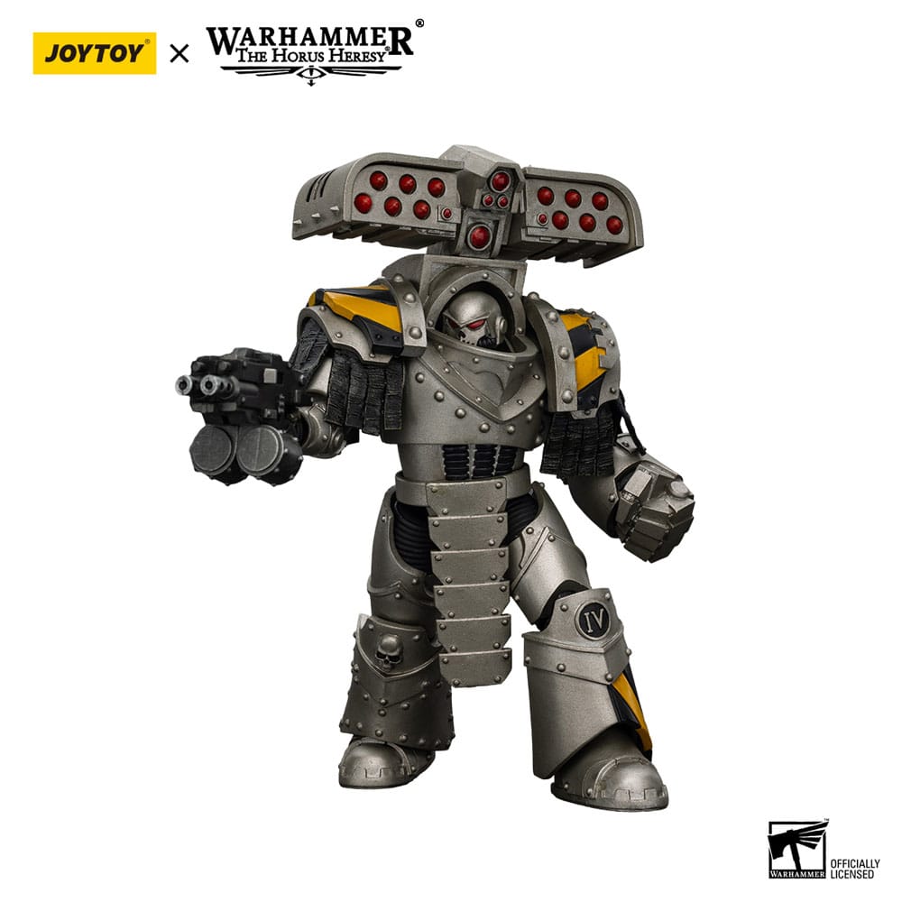 Warhammer The Horus Heresy Action Figure 1/18 lron Warriors Tyrant Siege Master Terminator with Rocket Launcher 14 cm