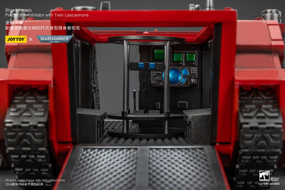 Warhammer 40k Action Figure 1/18 Blood Angels Predator Annihilator with Twin Lascannons 26 cm