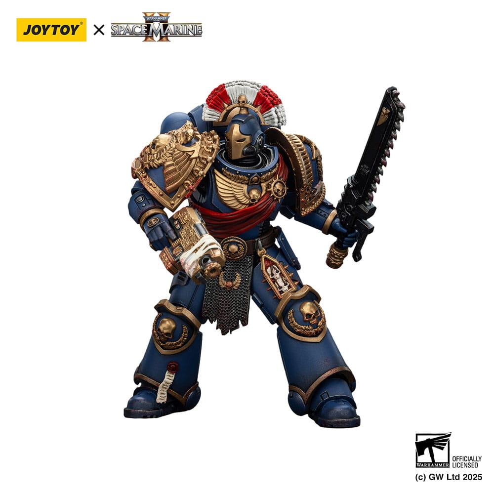 Warhammer 40,000: Space Marine 2 Action Figure Ultramarines Relic Secundus Armor 20 cm