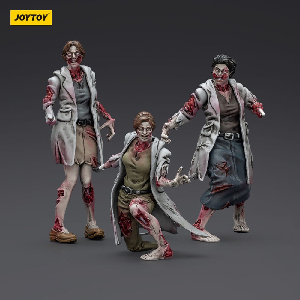 Zombie Dark Source Action Figures 3-Pack Medics 8 cm