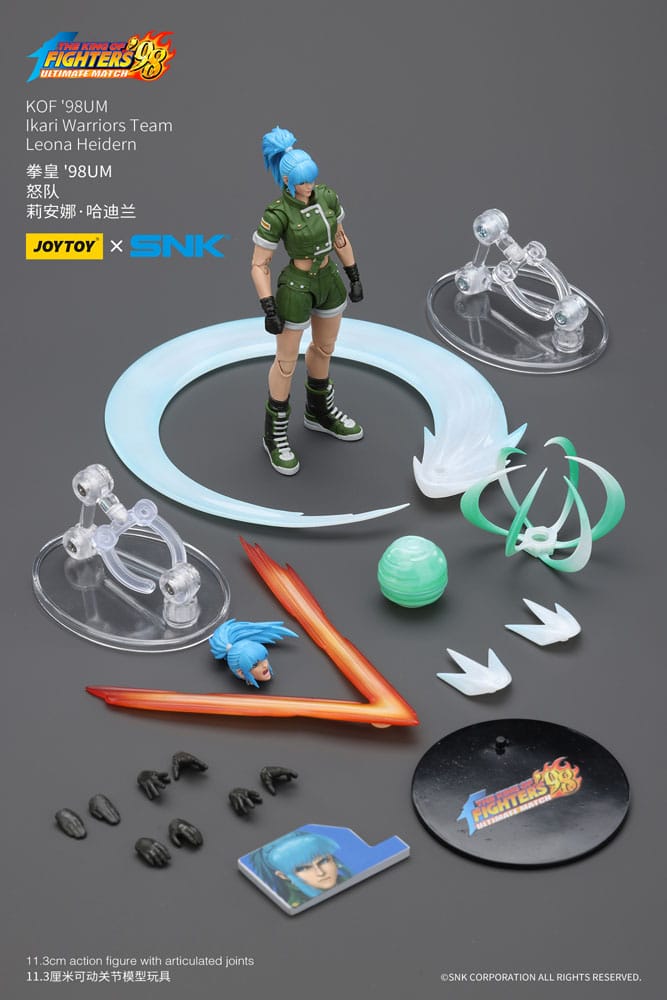 The King Of Fighters '98 Action Figure Hero Team Leona Heidern 11 cm