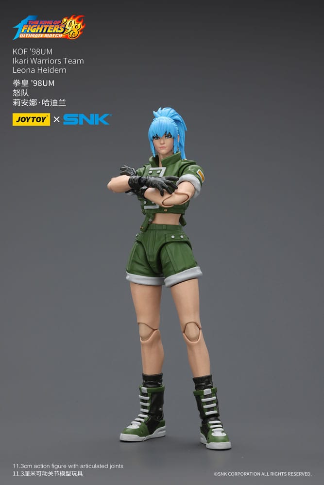 The King Of Fighters '98 Action Figure Hero Team Leona Heidern 11 cm