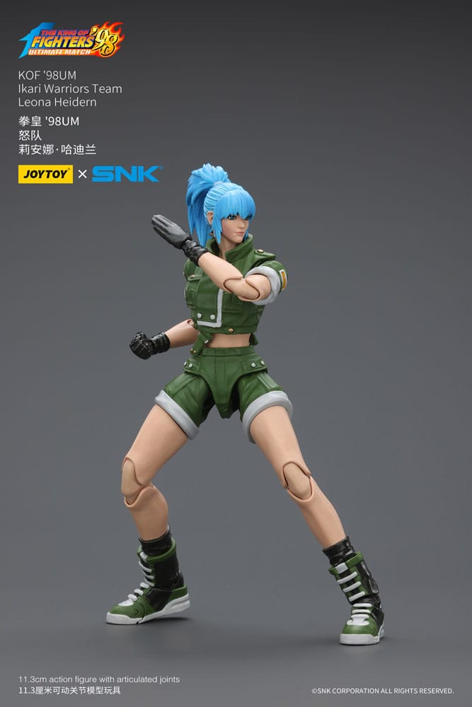 The King Of Fighters '98 Action Figure Hero Team Leona Heidern 11 cm