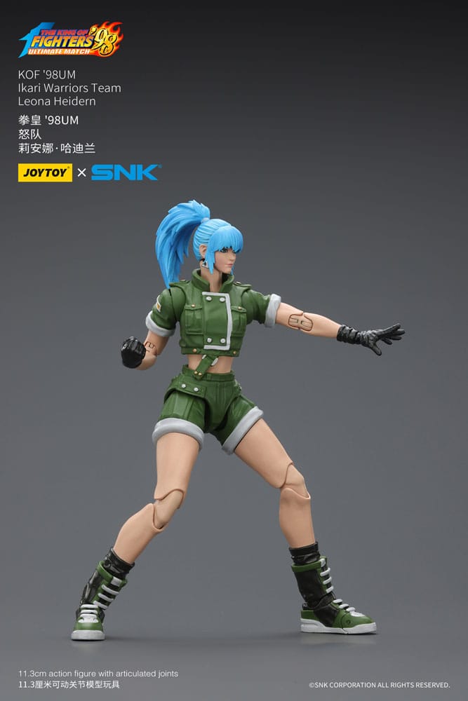 The King Of Fighters '98 Action Figure Hero Team Leona Heidern 11 cm