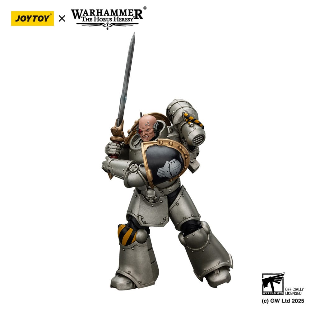 Warhammer The Horus Heresy Action Figure 1/18 Iron Warriors Command Squad Chosen with Legion Pattern 12cm