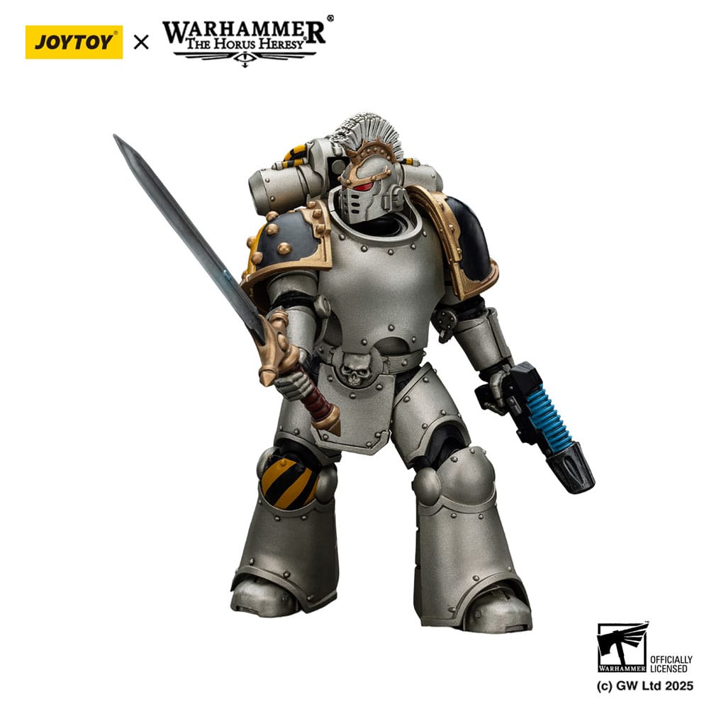Warhammer The Horus Heresy Action Figure 1/18 Iron Warriors Command Squad Chosen with Legion Pattern 12cm