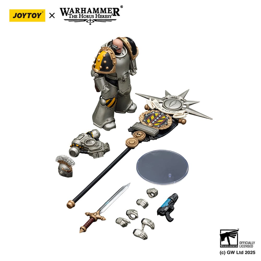 Warhammer The Horus Heresy Action Figure 1/18 Iron Warriors Command Squad Chosen with Legion Pattern 12cm