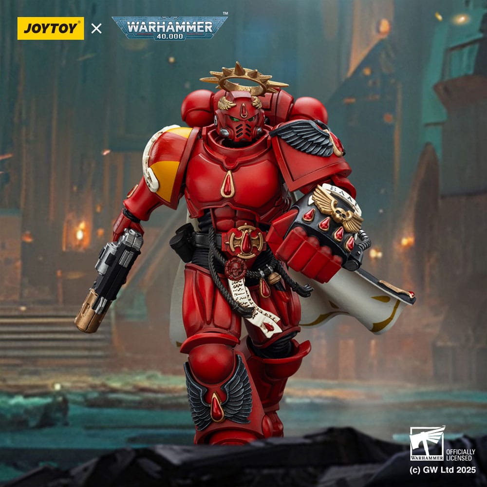 Warhammer 40,000: Combat Patrol Blood Angels Action Figure Captain with Inferno Pistol &amp; Power Fist 20 cm