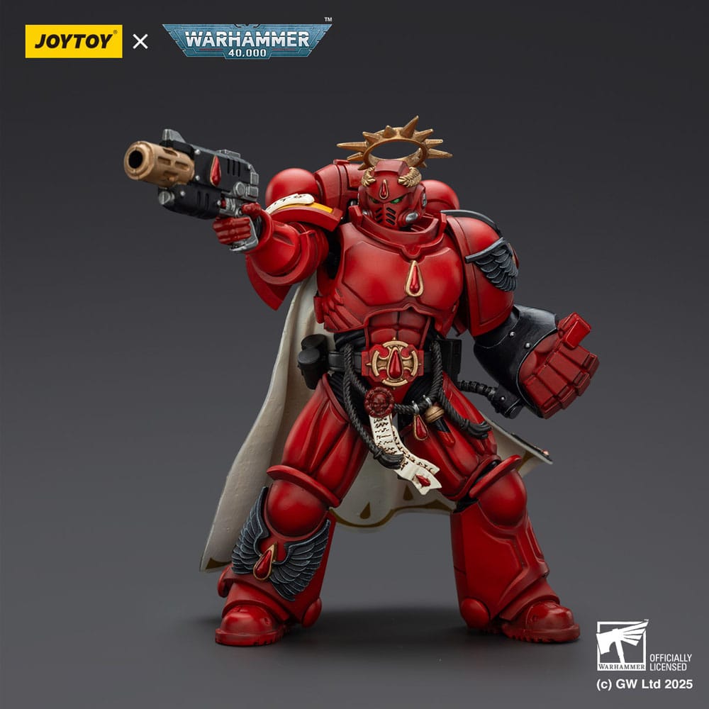 Warhammer 40,000: Combat Patrol Blood Angels Action Figure Captain with Inferno Pistol &amp; Power Fist 20 cm