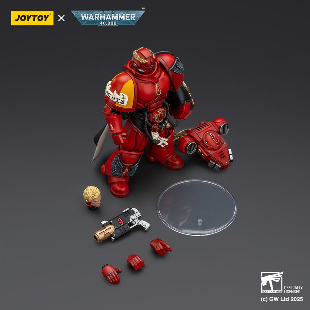 Warhammer 40,000: Combat Patrol Blood Angels Action Figure Captain with Inferno Pistol &amp; Power Fist 20 cm