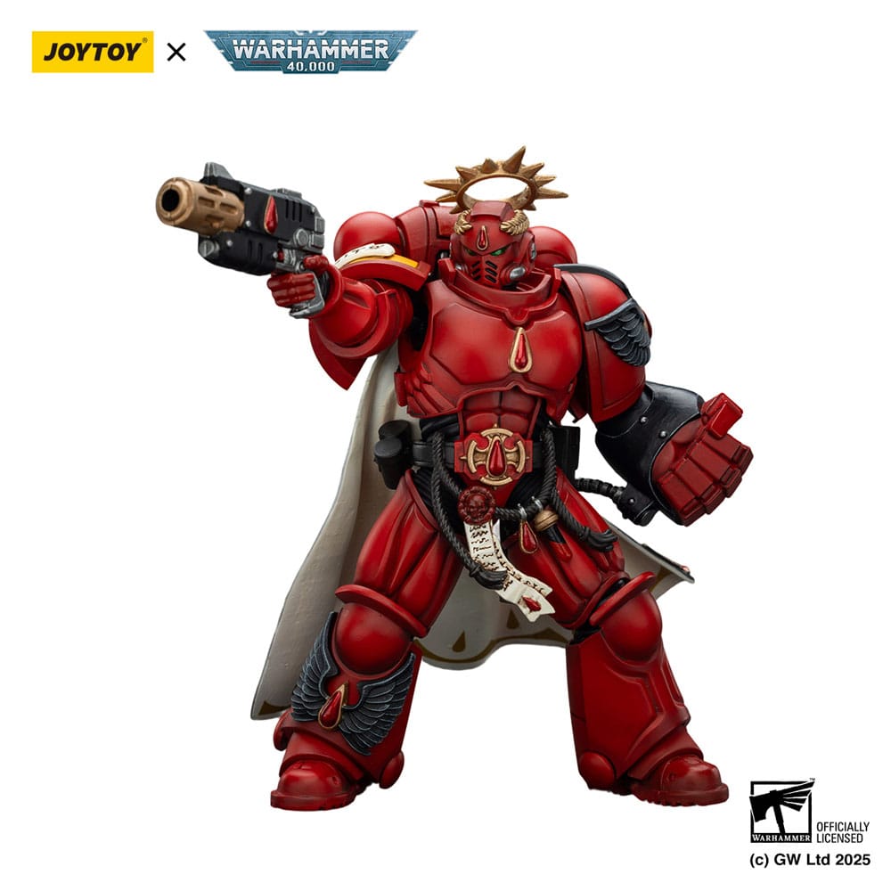 Warhammer 40,000: Combat Patrol Blood Angels Action Figure Captain with Inferno Pistol &amp; Power Fist 20 cm