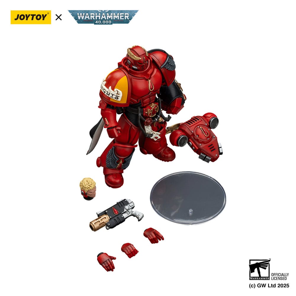 Warhammer 40,000: Combat Patrol Blood Angels Action Figure Captain with Inferno Pistol &amp; Power Fist 20 cm