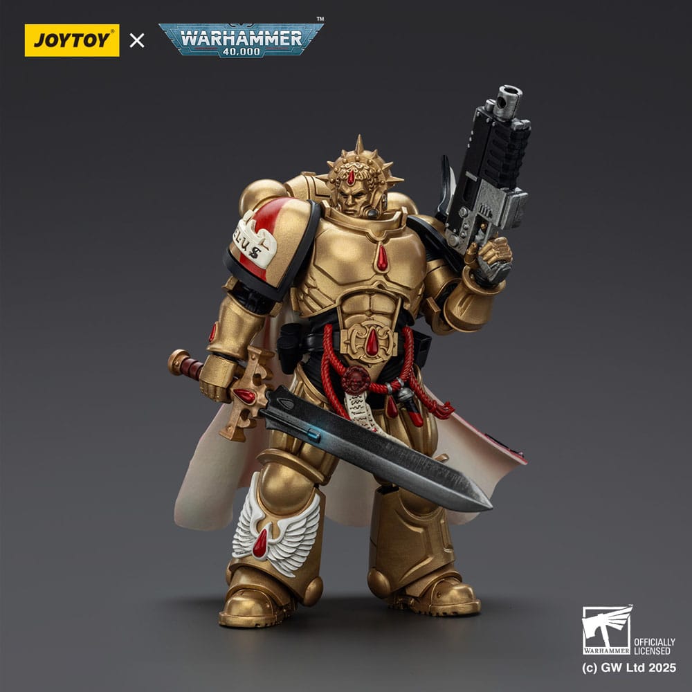 Warhammer 40,000: Combat Patrol Blood Angels Action Figure Captain with Heavy Bolt Pistol &amp; Power Sword 20 cm
