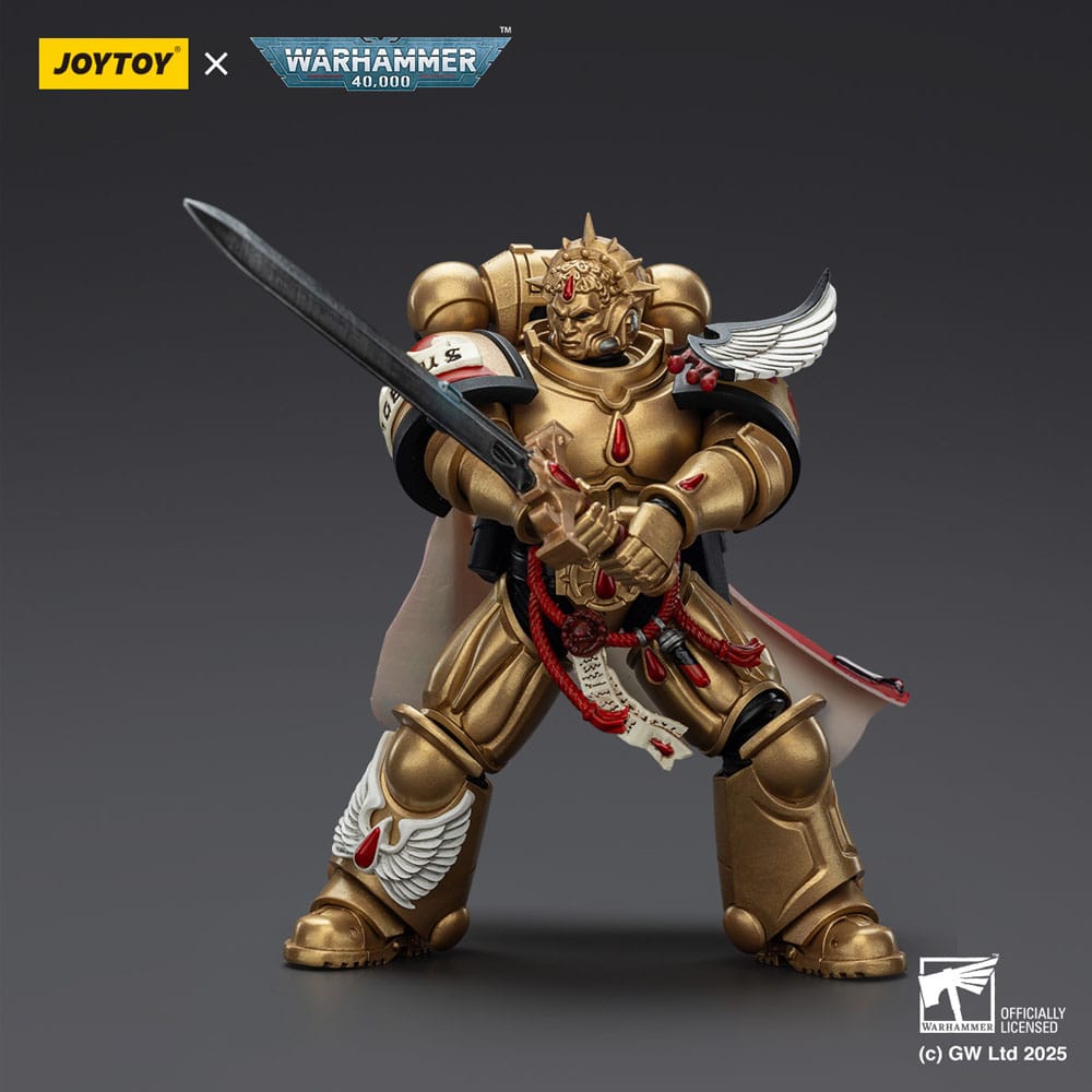 Warhammer 40,000: Combat Patrol Blood Angels Action Figure Captain with Heavy Bolt Pistol &amp; Power Sword 20 cm