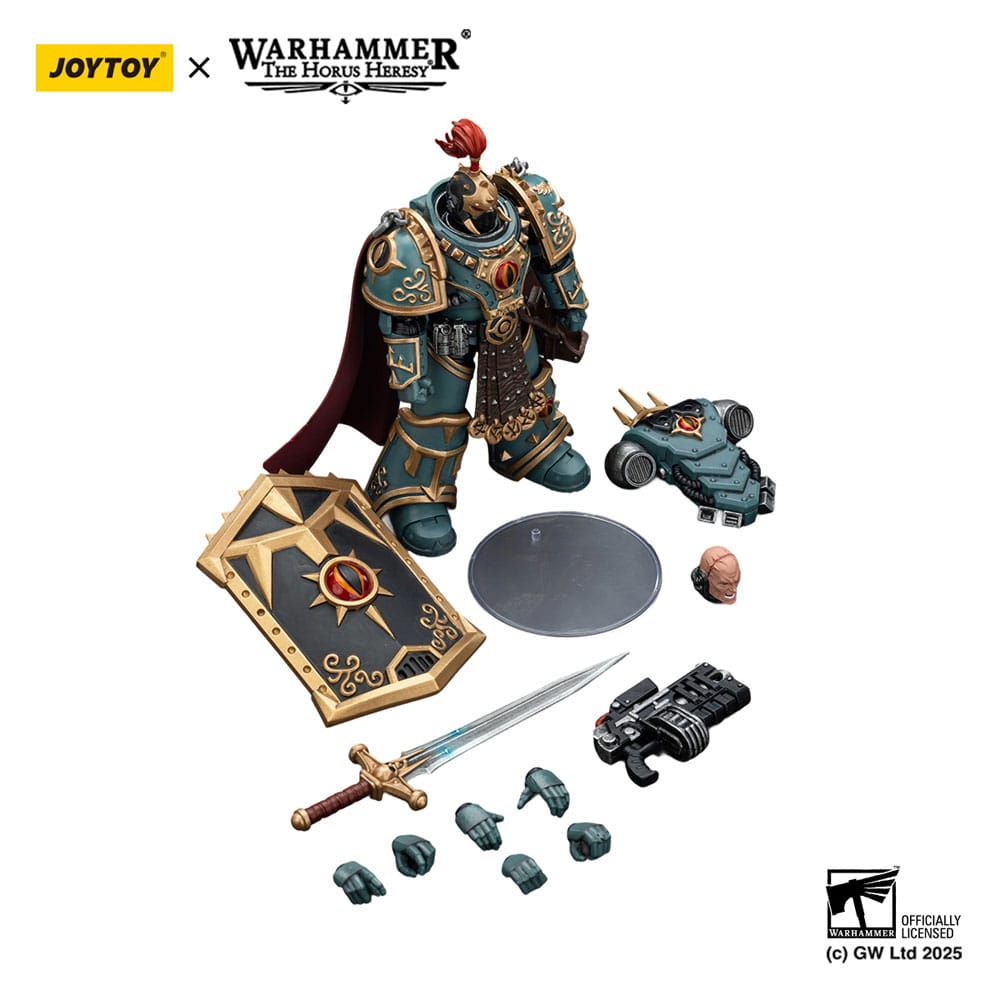 Warhammer The Horus Heresy Action Figure Sons of Horus Little Horus Aximand Captain of the 5th Company 20 cm