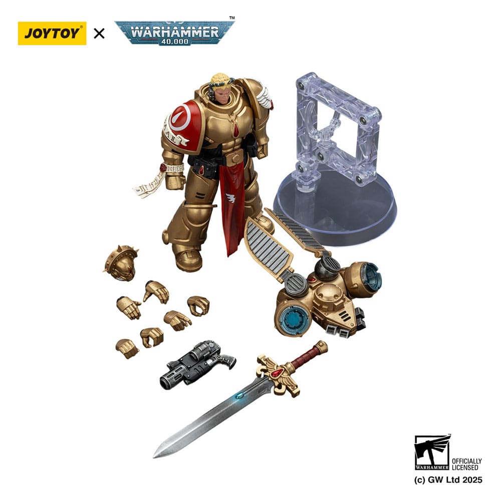 Warhammer 40,000: Combat Patrol Blood Angels Action Figure Sanguinary Guard 1 with Inferno Pistol and Encarmine Blade 20 cm