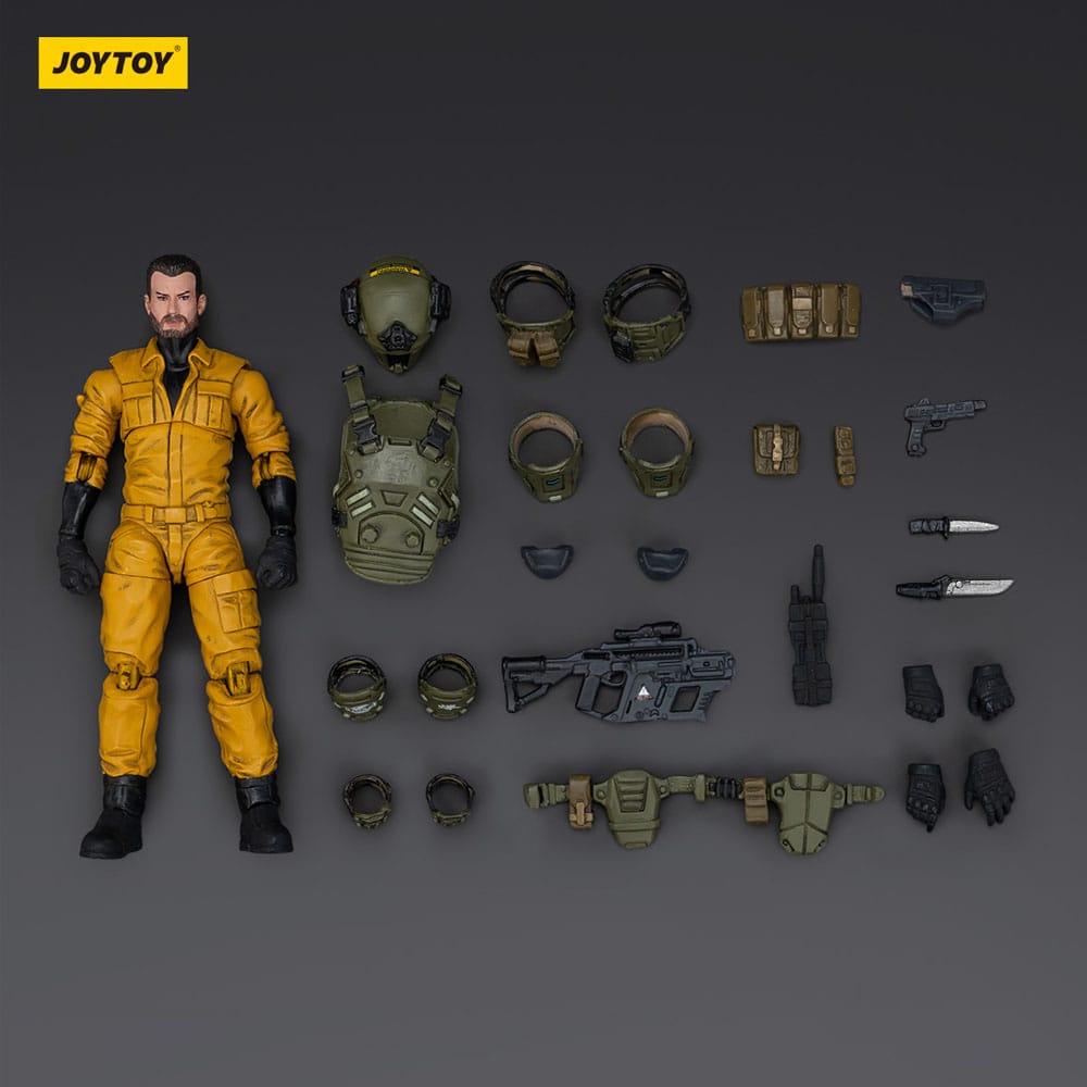 APOC Series Dark Source Action Figur Stellar Scar Assault Team Firesulfur 11 cm