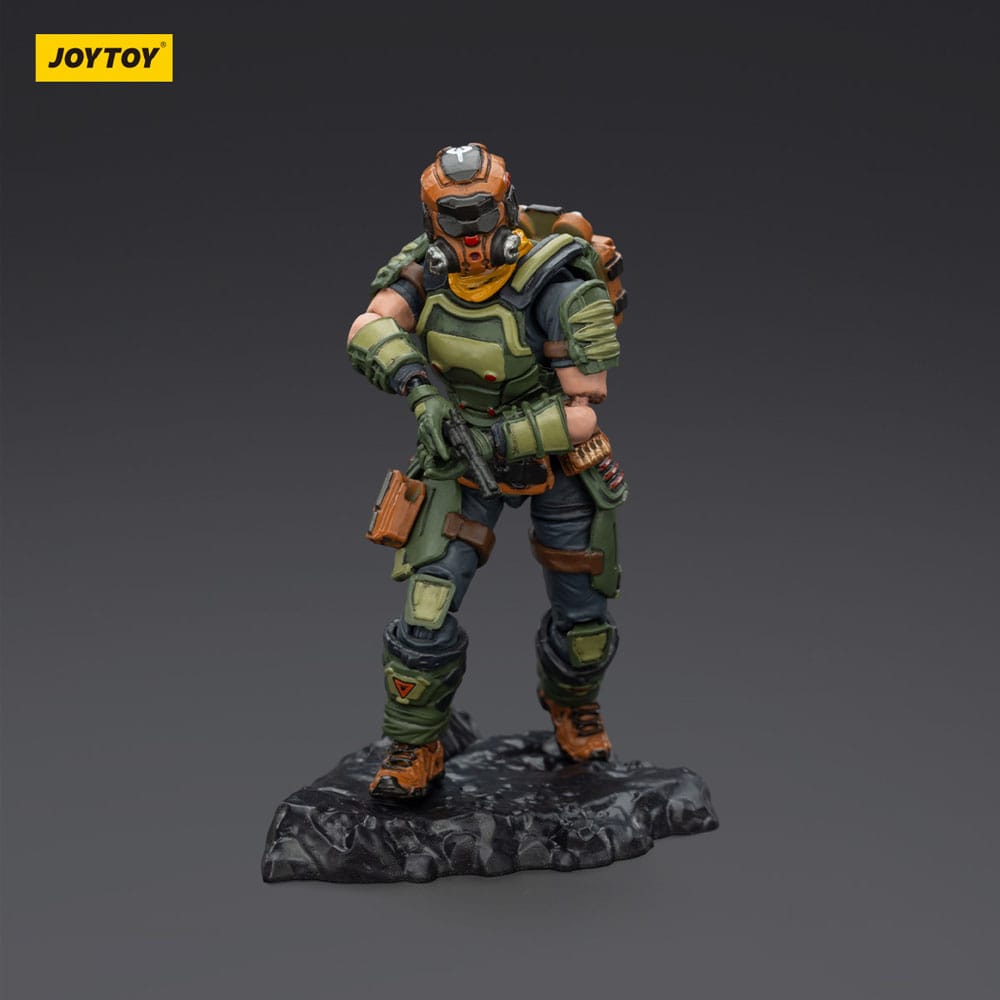 Steel Ride Corps Dark Source Action Figur Assaulter Stephen 7 cm
