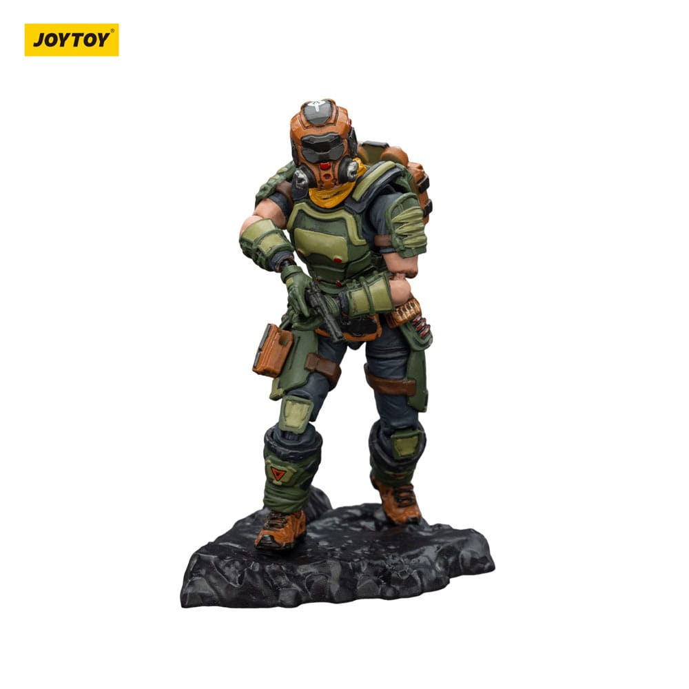 Steel Ride Corps Dark Source Action Figur Assaulter Stephen 7 cm