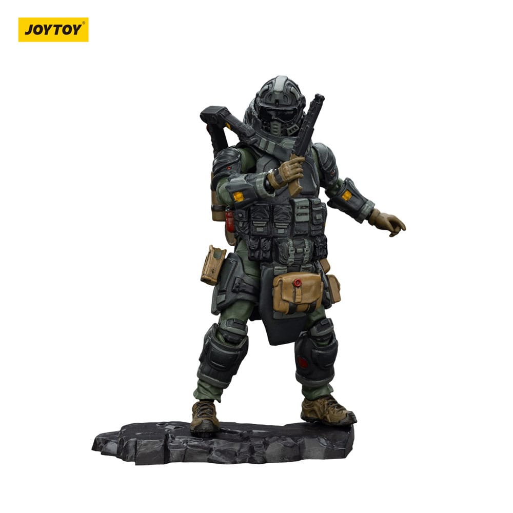 Steel Ride Corps Dark Source Action Figur Assaulter Volok 7 cm