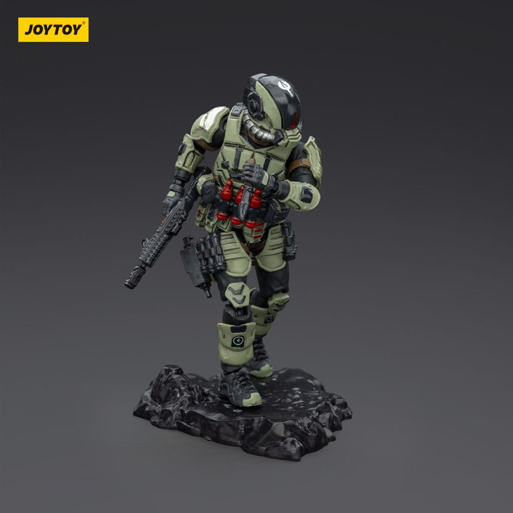 Steel Ride Corps Dark Source Action Figur Assaulter Marco 7 cm