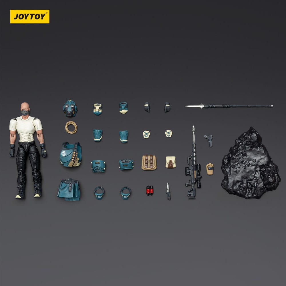 UNSC Dark Source Action Figure Sniper Foster 7 cm