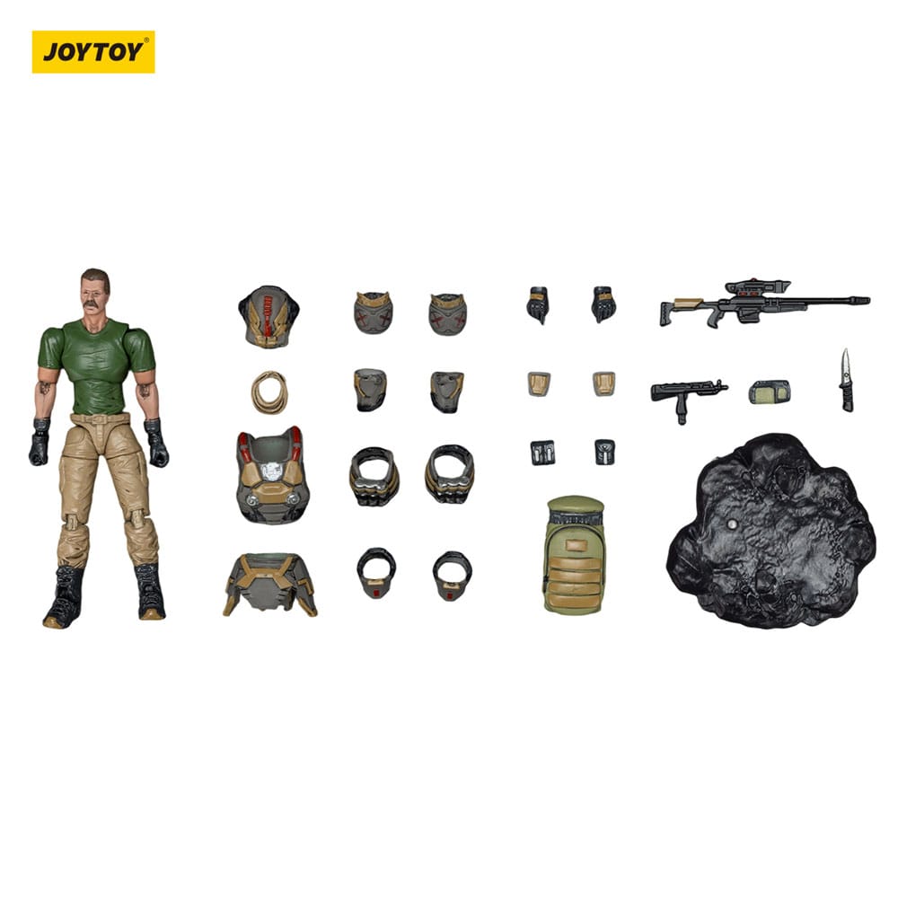 UNSC Dark Source Action Figure Sniper Ivan 7 cm