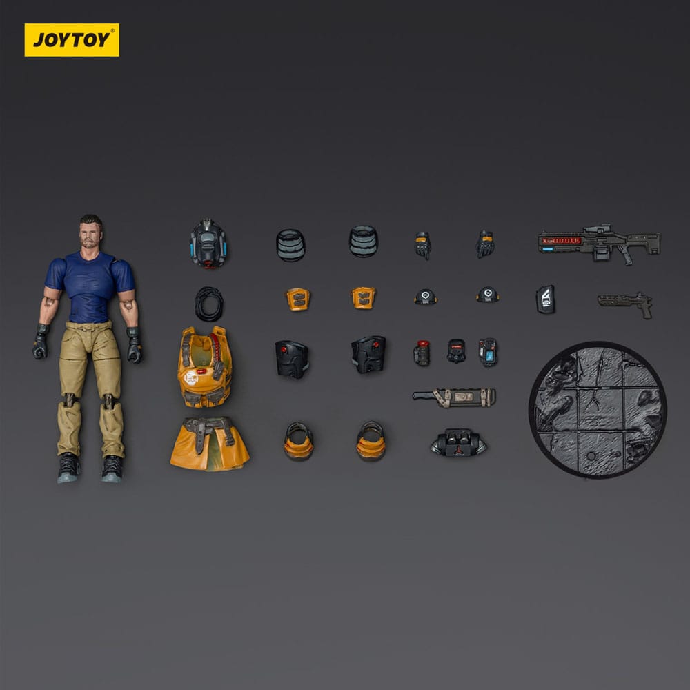 UNSC Dark Source Action Figure Sniper Moreau 7 cm