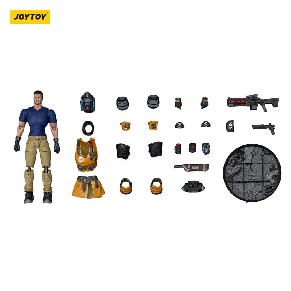 UNSC Dark Source Action Figure Sniper Moreau 7 cm