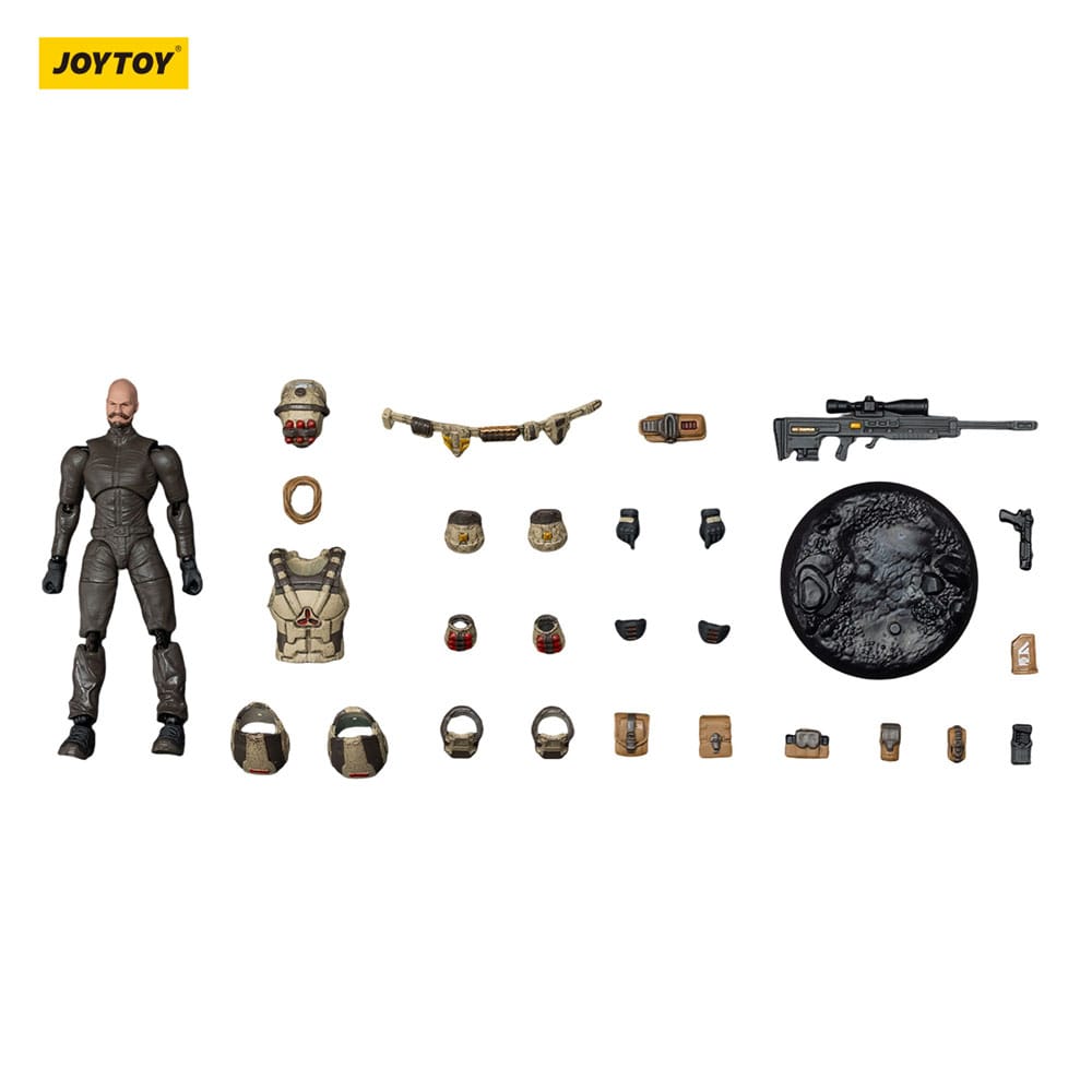 UNSC Dark Source Action Figure Sniper Dima 7 cm