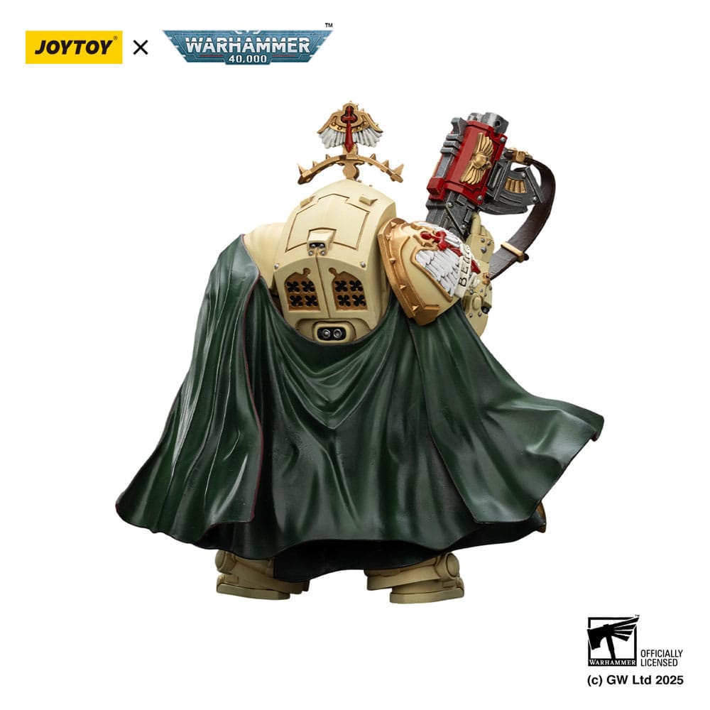 Warhammer 40,000: Dark Angels Action Figure Belial Grand Master of The Deathwing With the Sword of Silence and Storm Bolter 14 cm