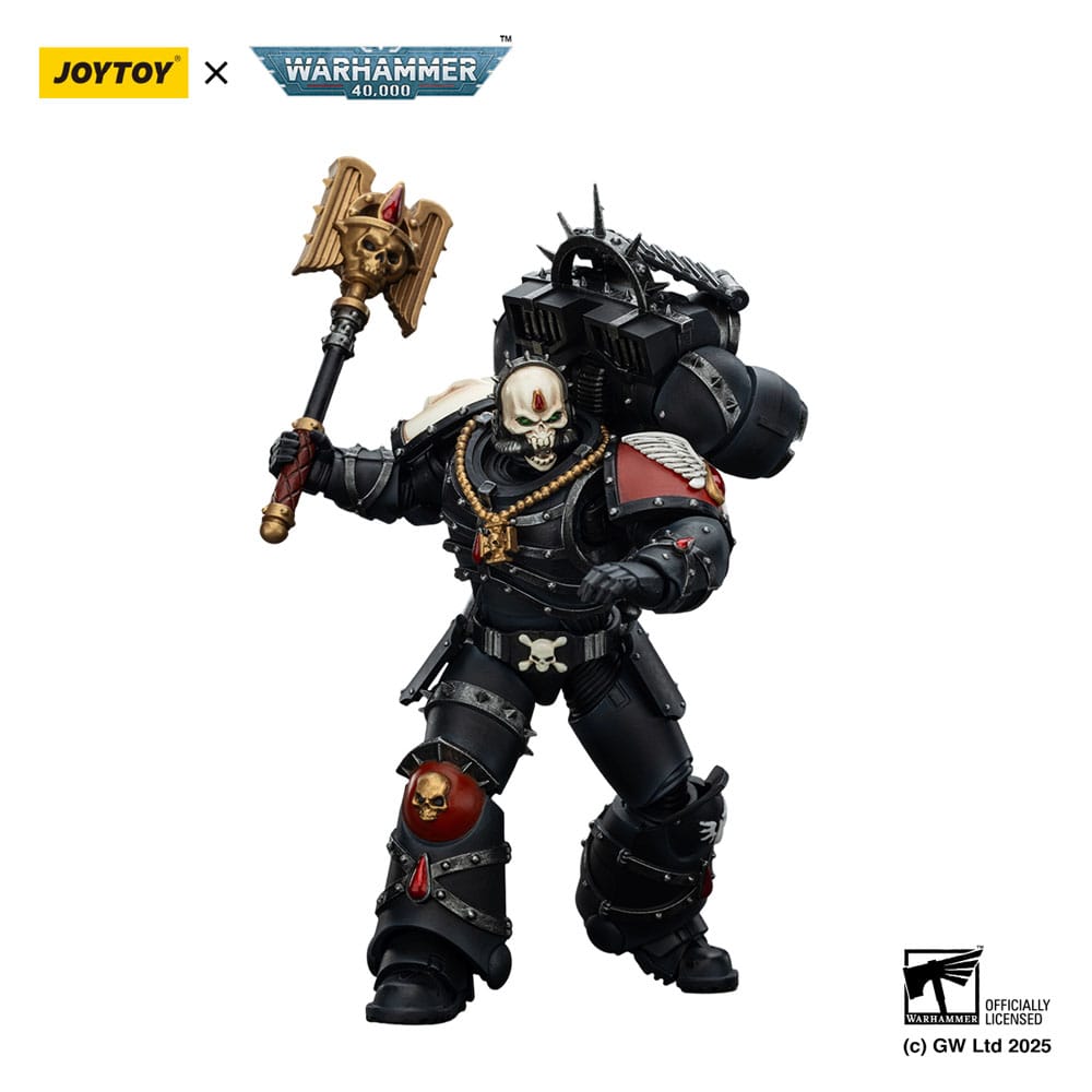 Warhammer 40,000: Combat Patrol Blood Angels Action Figure Lemartes With Jump Pack Blood Crozius and Absolver Bolt Pistol 12 cm
