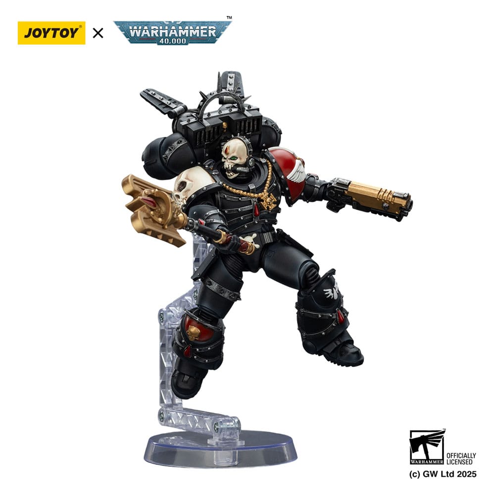 Warhammer 40,000: Combat Patrol Blood Angels Action Figure Lemartes With Jump Pack Blood Crozius and Absolver Bolt Pistol 12 cm