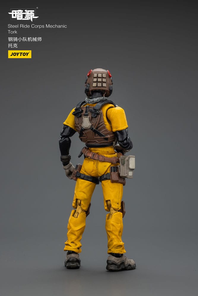 Steel Ride Corps Dark Source Action Figur Mechanic Tork 7 cm