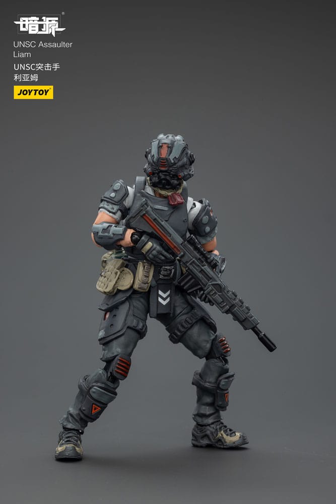 UNSC Dark Source Action Figur Assaulter Liam 7 cm